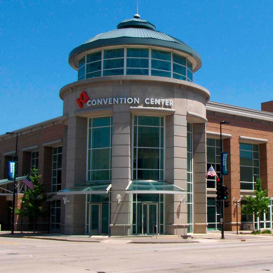 KI Convention Center opens.